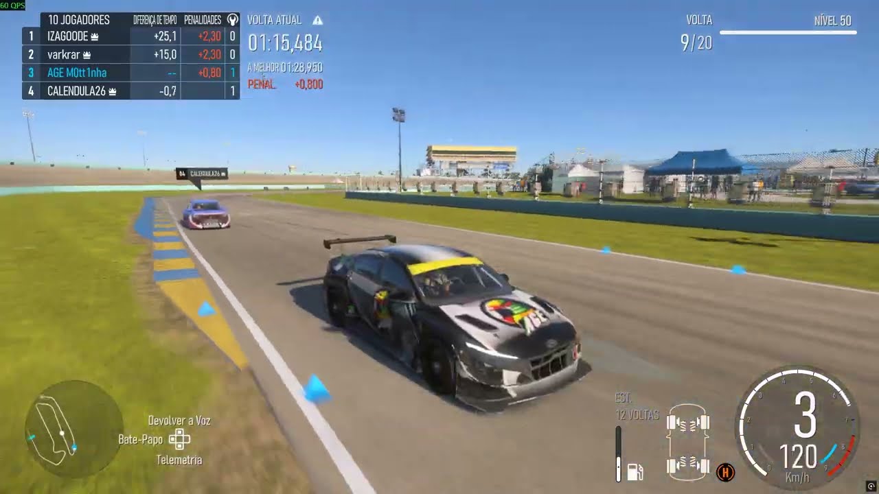 Forza Motorsport disputa pelo P1 até a última volta 