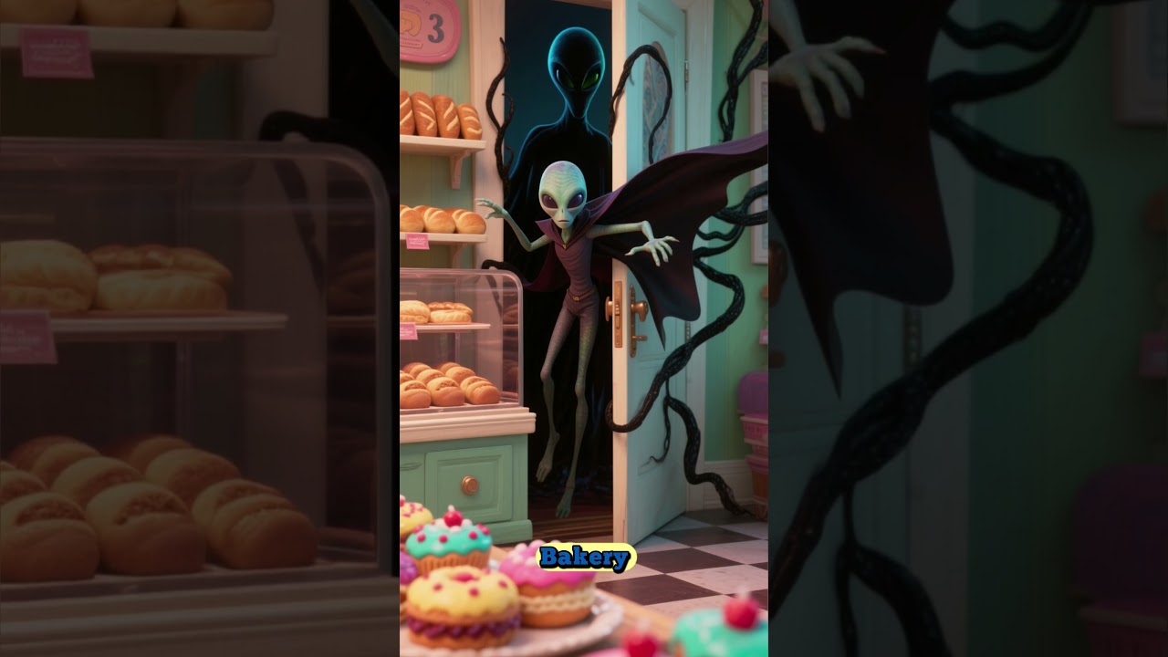 The Alien Hero &ndash; Part 2: The Color Thief 🌈👽 #disney #animation #movie #bedtimetraditions #cartoon