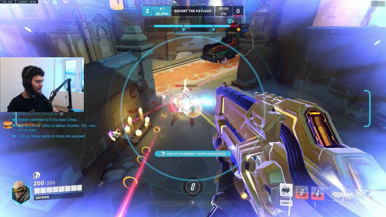 WHAT 44% ACCURACY OF SOLDIER 76 LOOKS LIKE - DAFRAN SOLDIER 76 OVERWATCH 2 SEASON 2