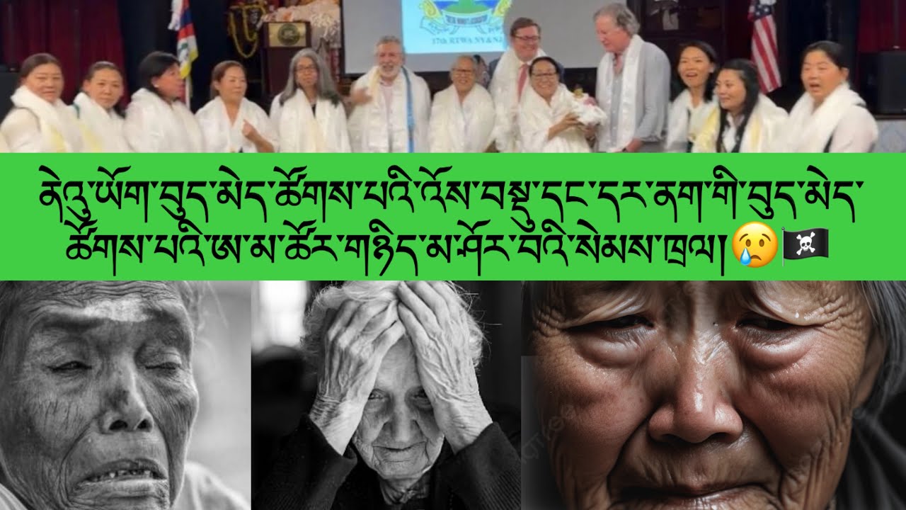 ནེའུ་ཡོག་བུད་མེད་ཚོགས་པའི་འོས་བསྡུ་དང་དར་ནག🏴‍☠️གི་ཨ་མ་རྒན་མོ་ཚོར་གཉིད་མ་ཤོར་བའི་སེམས་ཁྲལ།Dharnak 😢