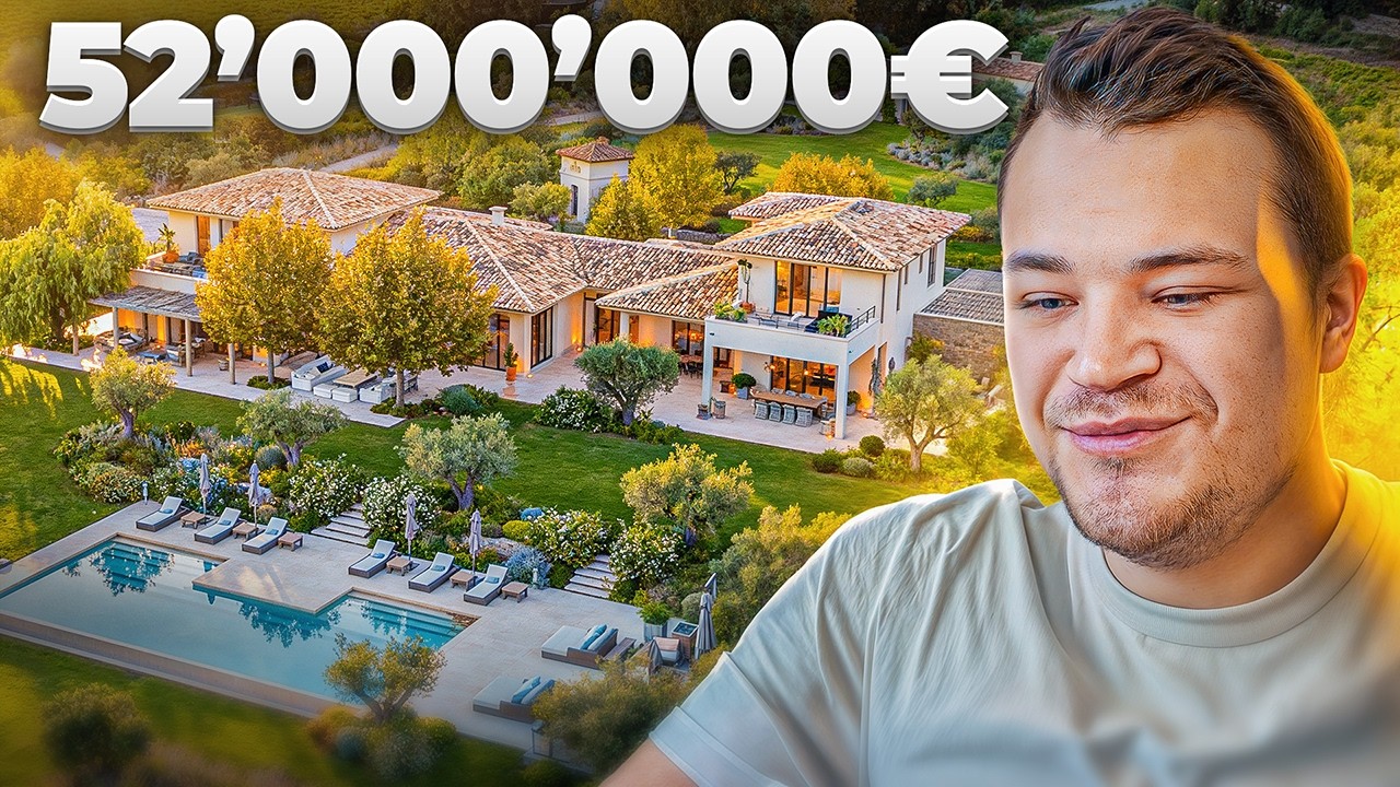 J'achète ma RÉSIDENCE PRINCIPALE à Saint Tropez ? (52M€)