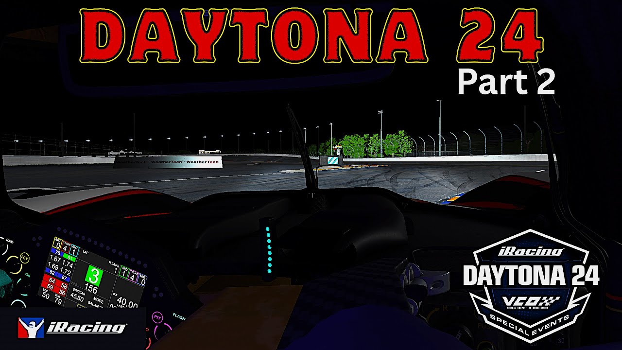 iRacing Special Event: Daytona 24 - Part 2