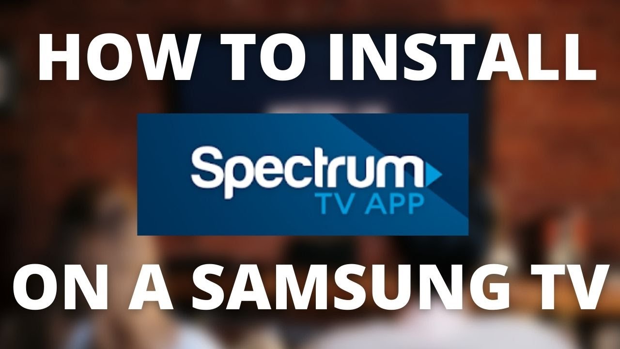 Как установить приложение Spectrum TV на Samsung Smart TV