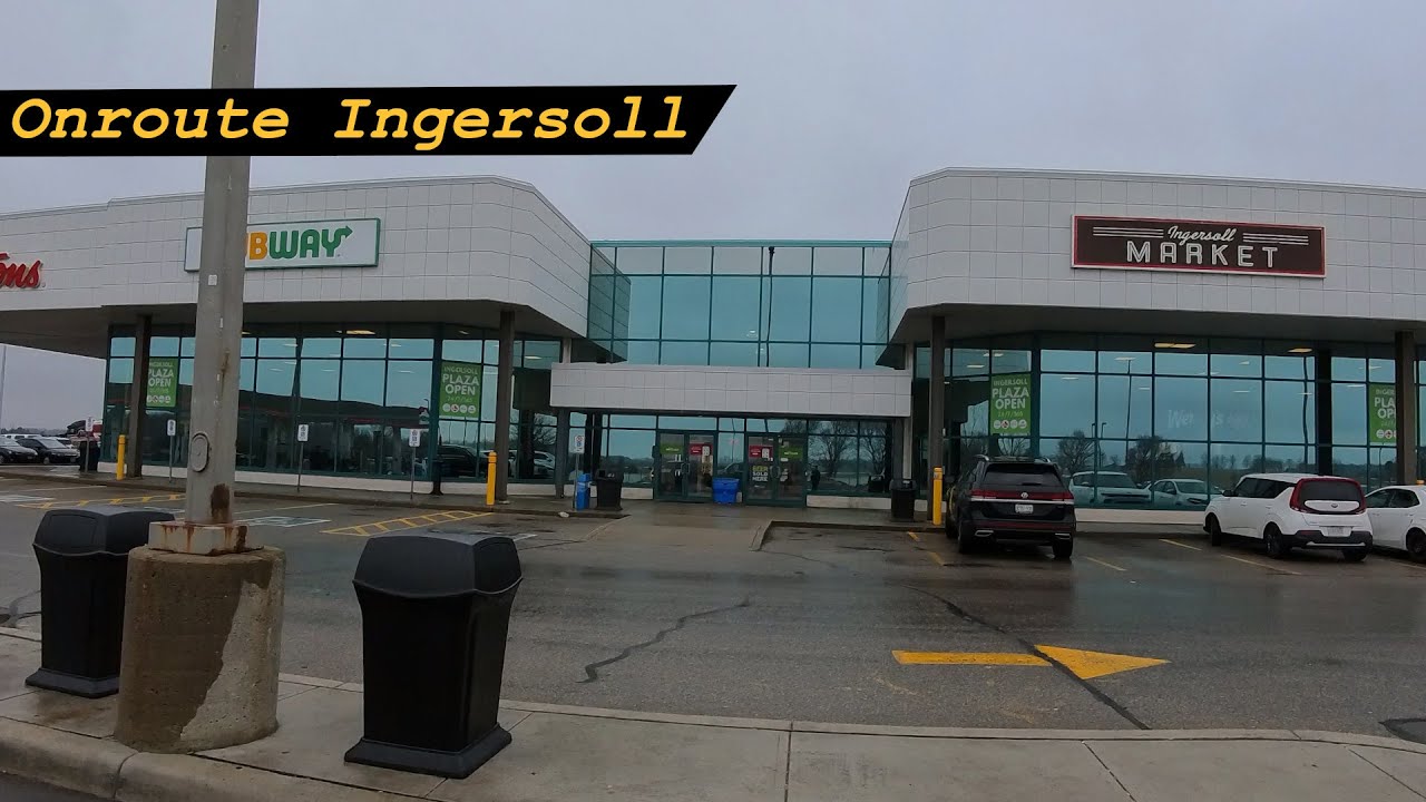 ONroute Ingersoll | A service centre | 2026 Jan #travel