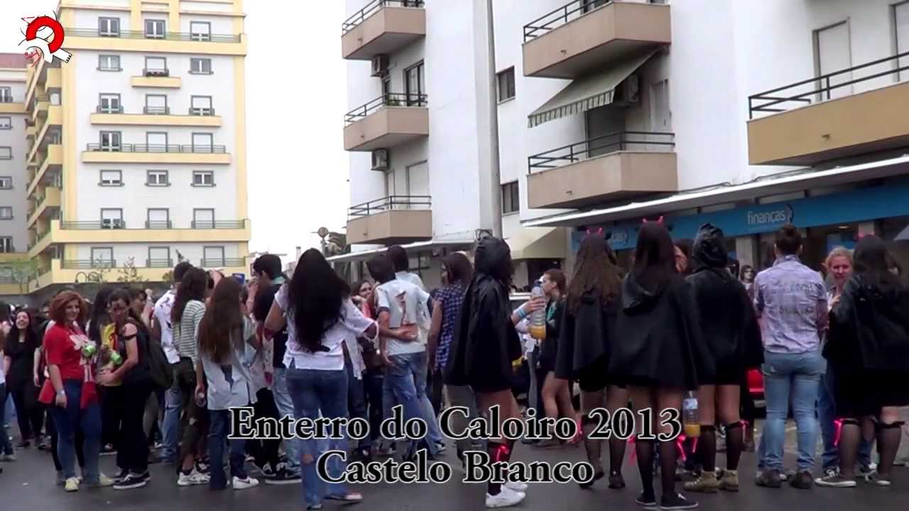 ENTERRO CALOIRO CASTELO BRANCO 2013 - PARTE 1
