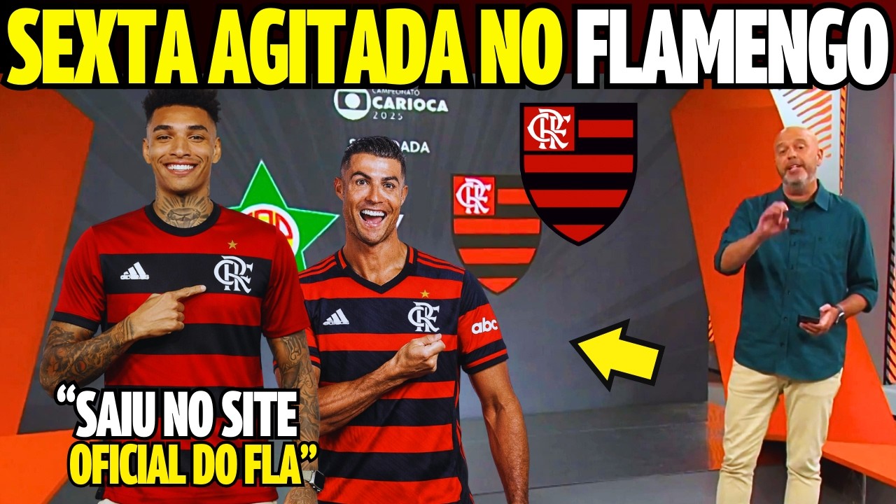 GLOBO ESPORTE RJ 06/02! CR7 É OFERECIDO AO MENGÃO! IGOR JESUS NEGOCIANDO! NOTICIAS DO FLAMENGO HOJE!