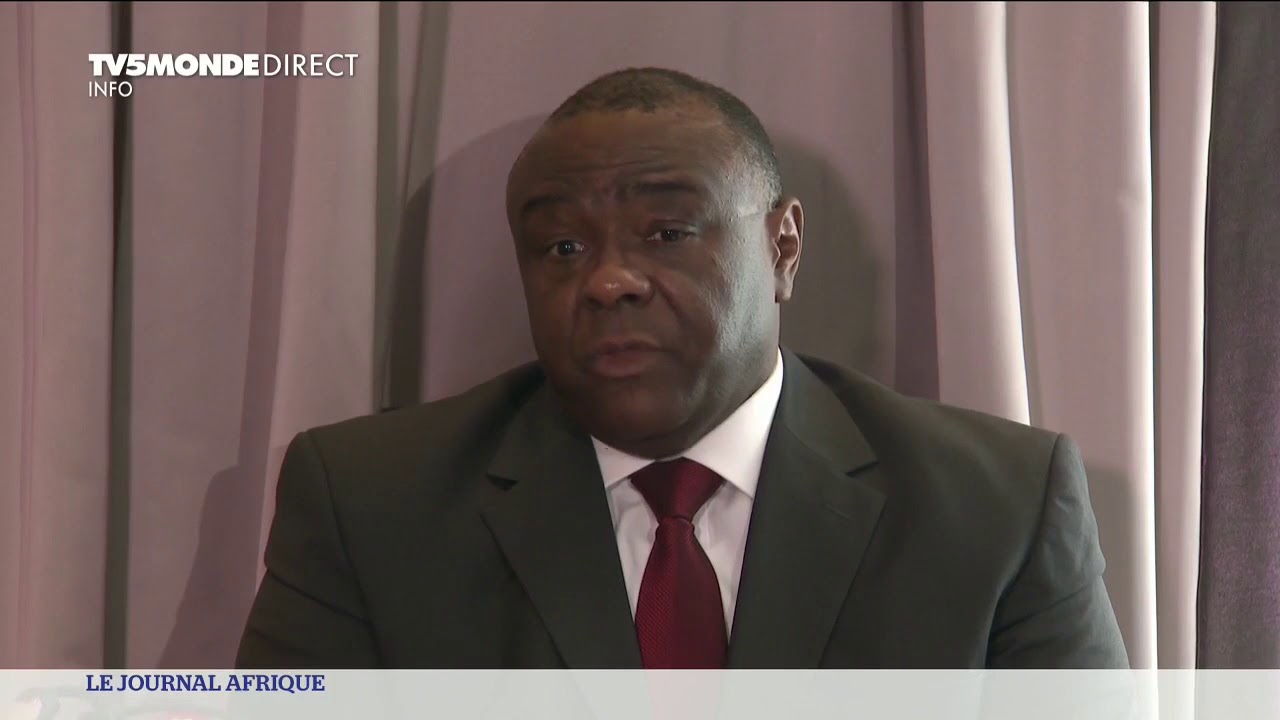 Conférence de presse de Jean-Pierre Bemba
