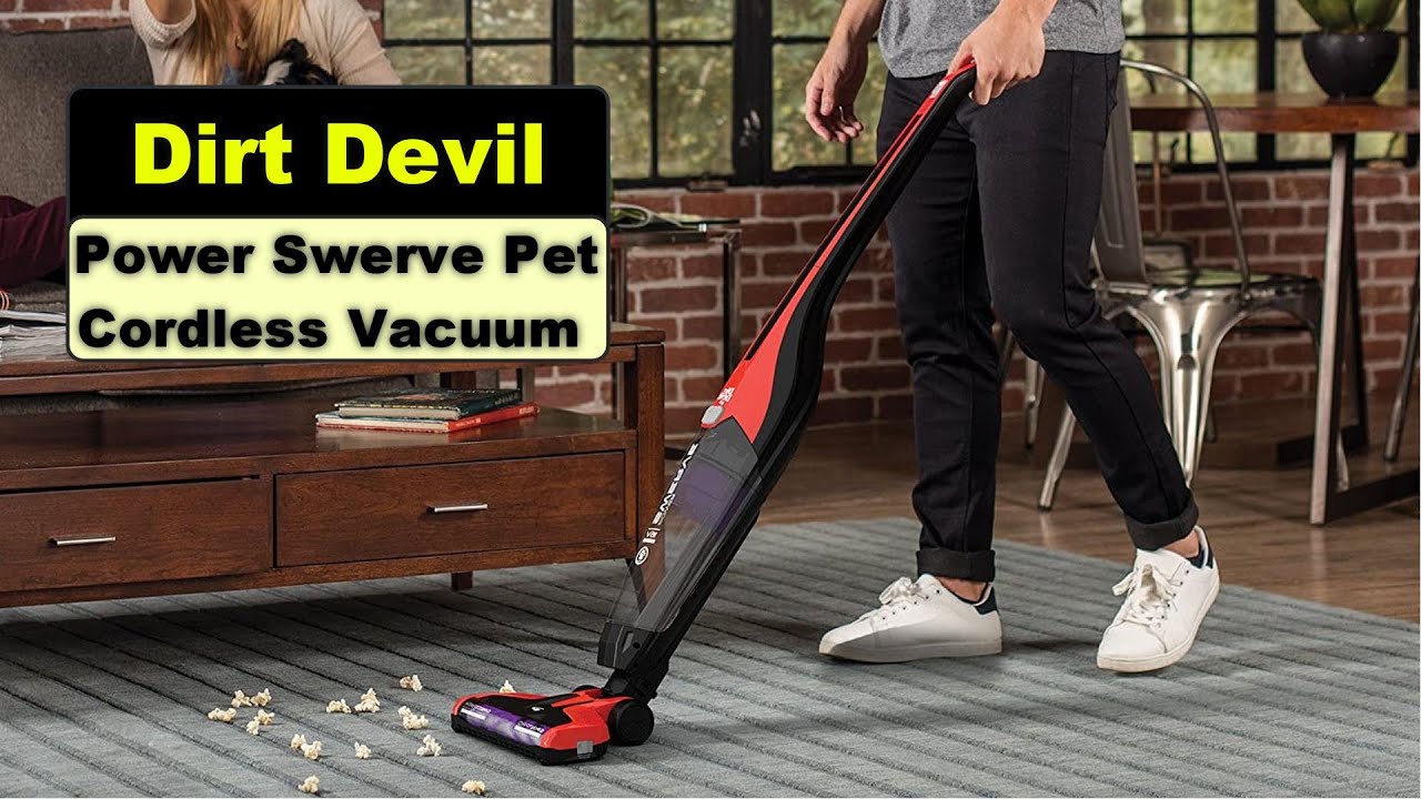 BEST Cordless Vacuum | Dirt Devil Power Swerve Pet Cordless Vacuum Cleaner