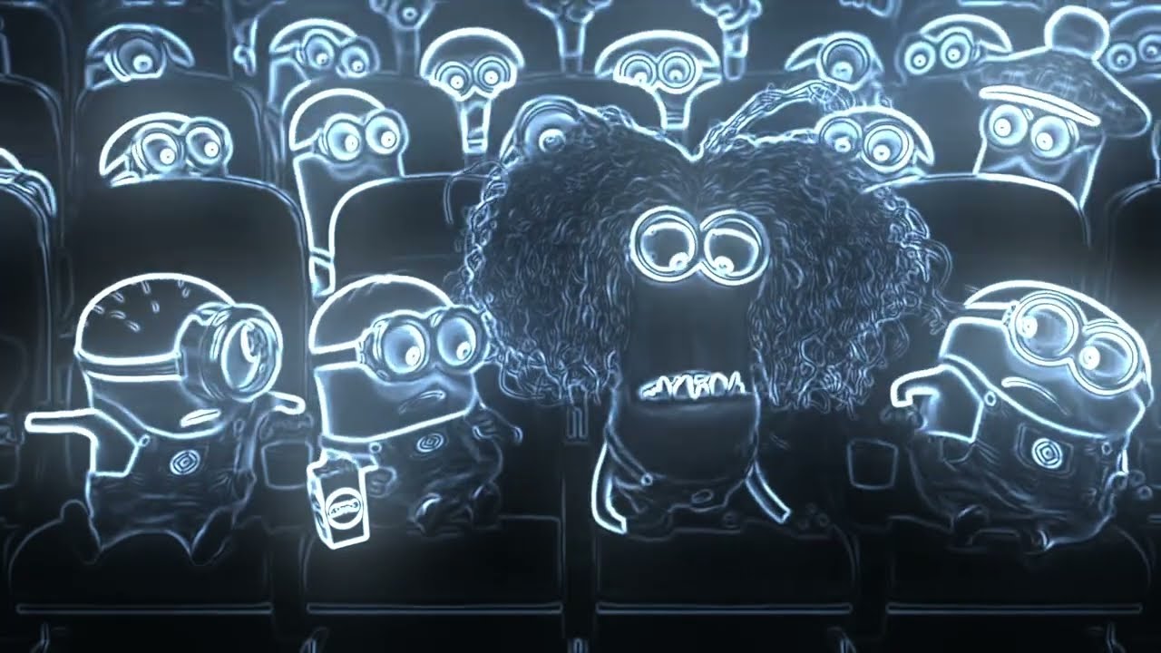 AMC Policy Spot - Minions vs. Evil Minion Vocoded To Electronic Sounds, Home Resonance, and Axel F