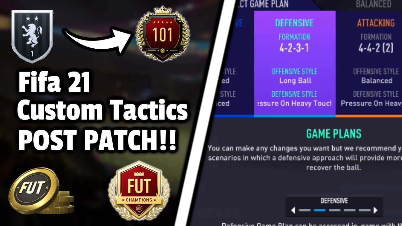 INSANE CUSTOM TACTICS POST PATCH | FIFA 21 | 30-0 !!