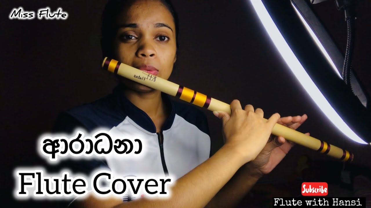 Aaradhana song flute cover | W.D.Amaradewa | ආරාධනා | Flute with Hansi | Miss Flute