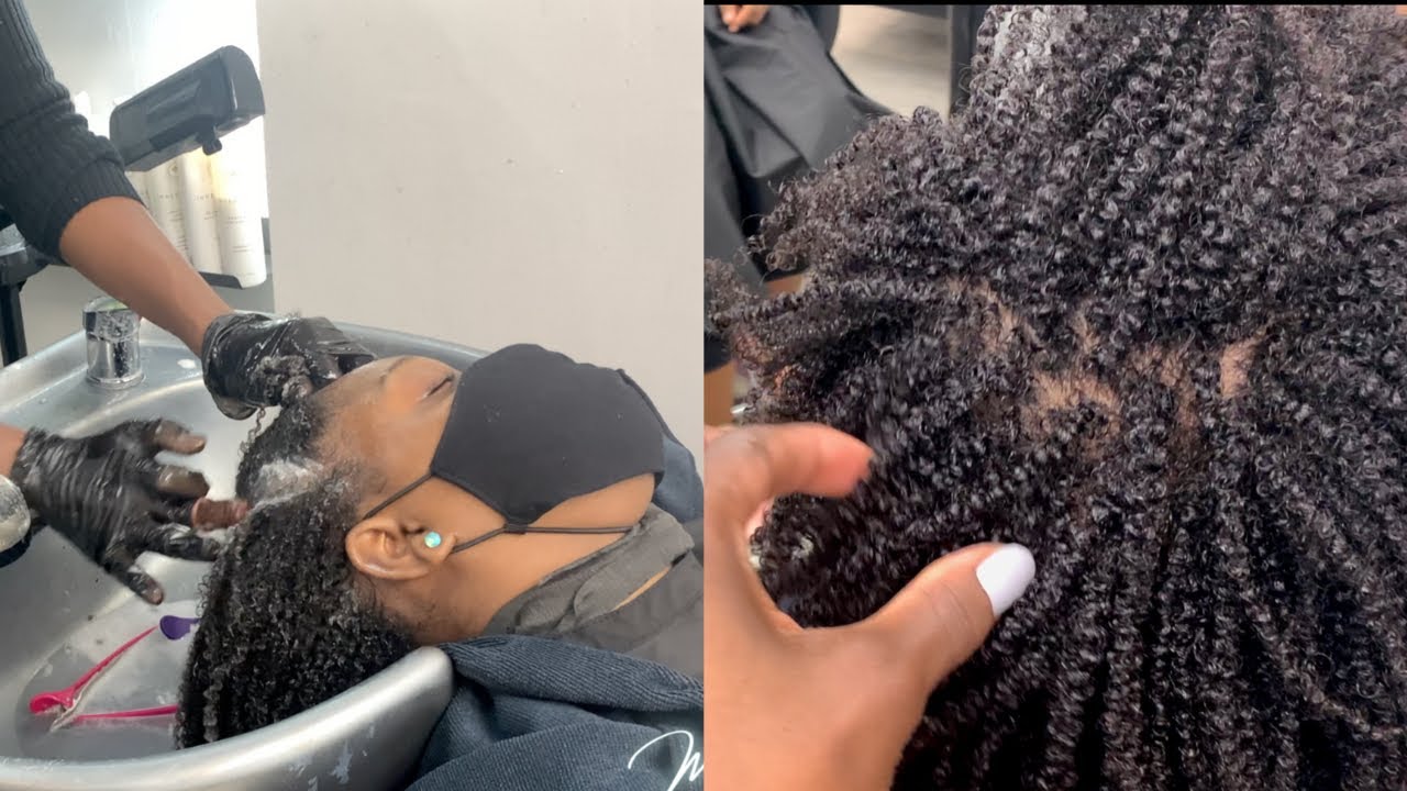 Natural Hair Salon Visit Vlog | Natural hair Trim and Hair Care | Miami Beach Visit | MICKISHA