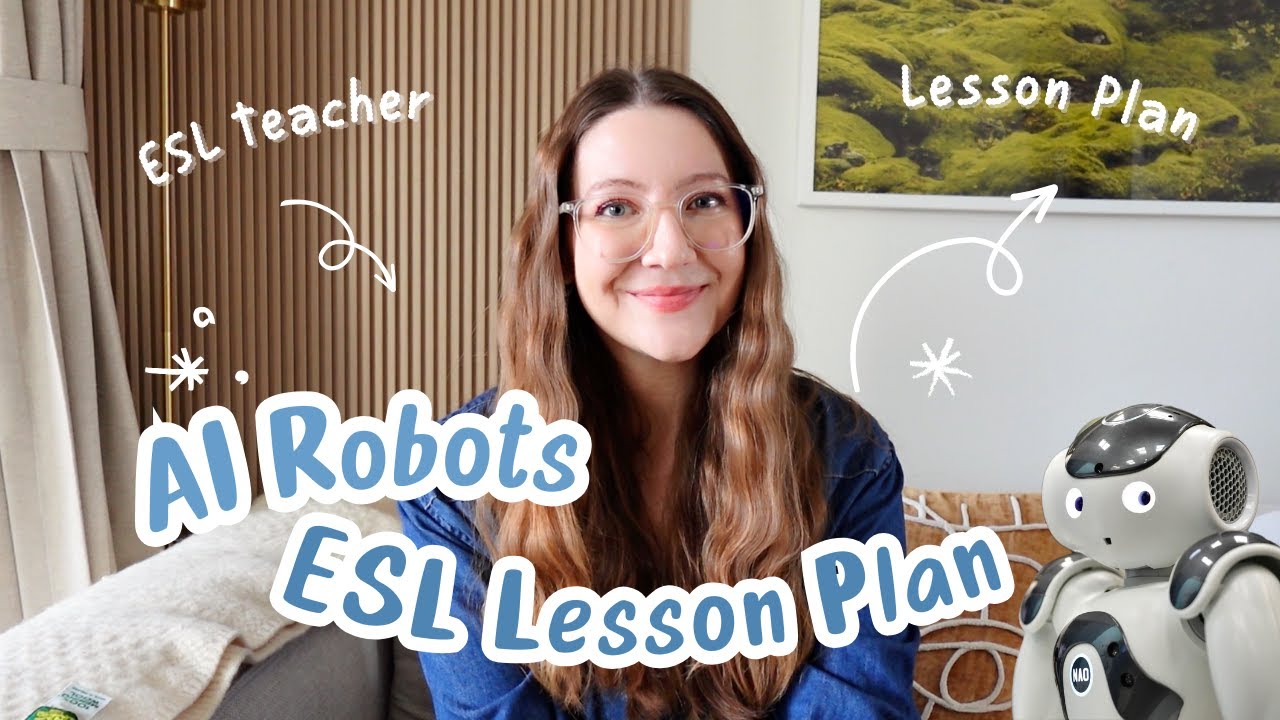 Robots & AI in the Classroom! Interactive AI & Technology ESL lesson plan | ESL teacher ideas