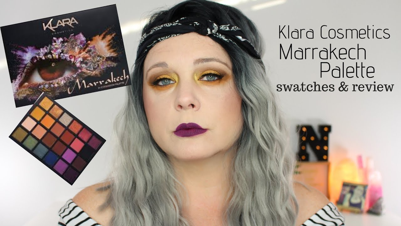 Klara Cosmetics Marrakech Eyeshadow Palette | Swatches & Review | #klaracosmetics