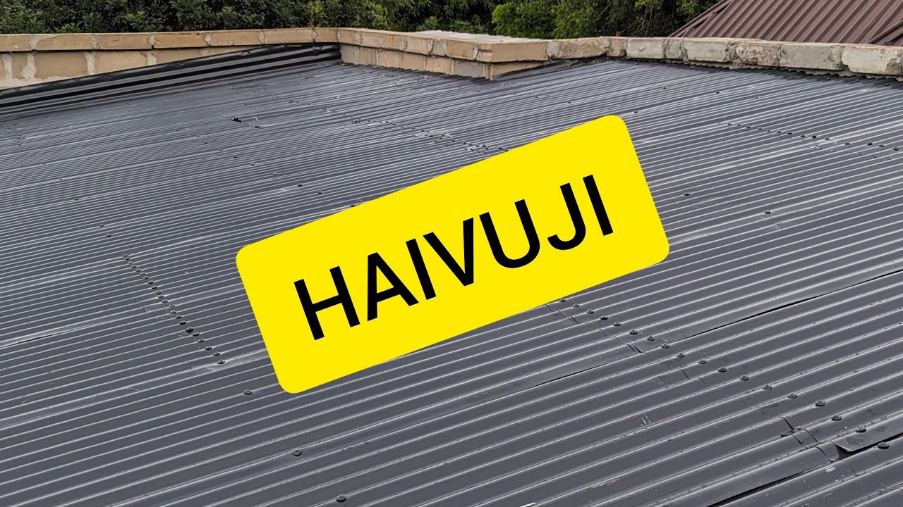 HII NDIO SULUHISHO LA NYUMBA ZA MAPAA YA KUPAUWA (HIDDEN ROOF) USIOGOPE TENA KUJENGA HIZI NYUMBA