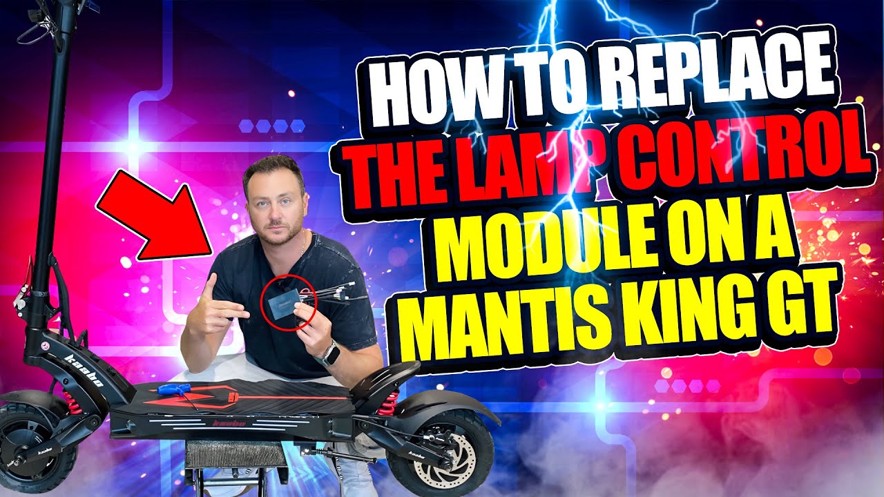 Mantis King GT Lamp Control Module Replacement Tutorial
