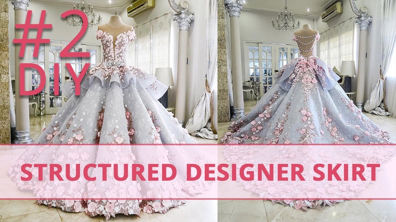 How to Make Structured Designer Skirt? #2 Corset Academy Courses