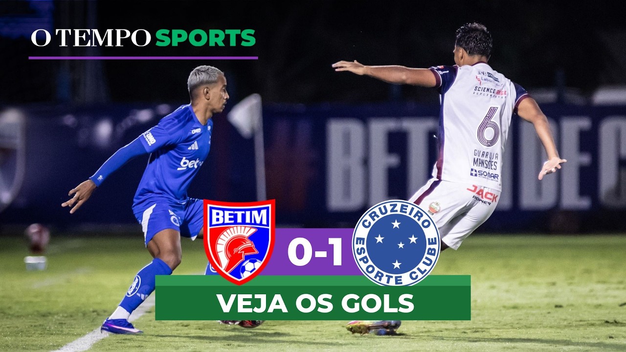 Betim 0 x 1 Cruzeiro; veja os MELHORES MOMENTOS da partida