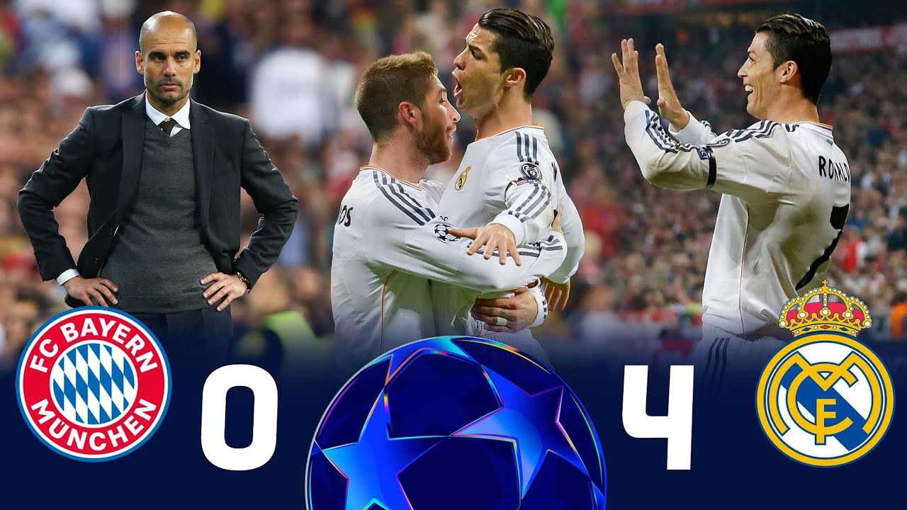 فضيحه كرويه تاريخيه في قلب ميونخ 🤯🔥 ◄ ريال مدريد 4-0 بايرن ميونخ ❯ 🏅دوري الابطال [2014] 💥 