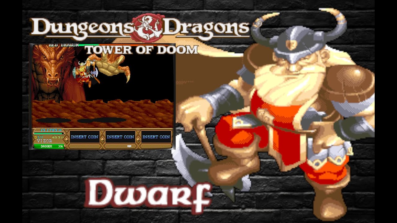🕹👾 DUNGEONS & DRAGONS: Tower of Doom - Enano 🕹👾