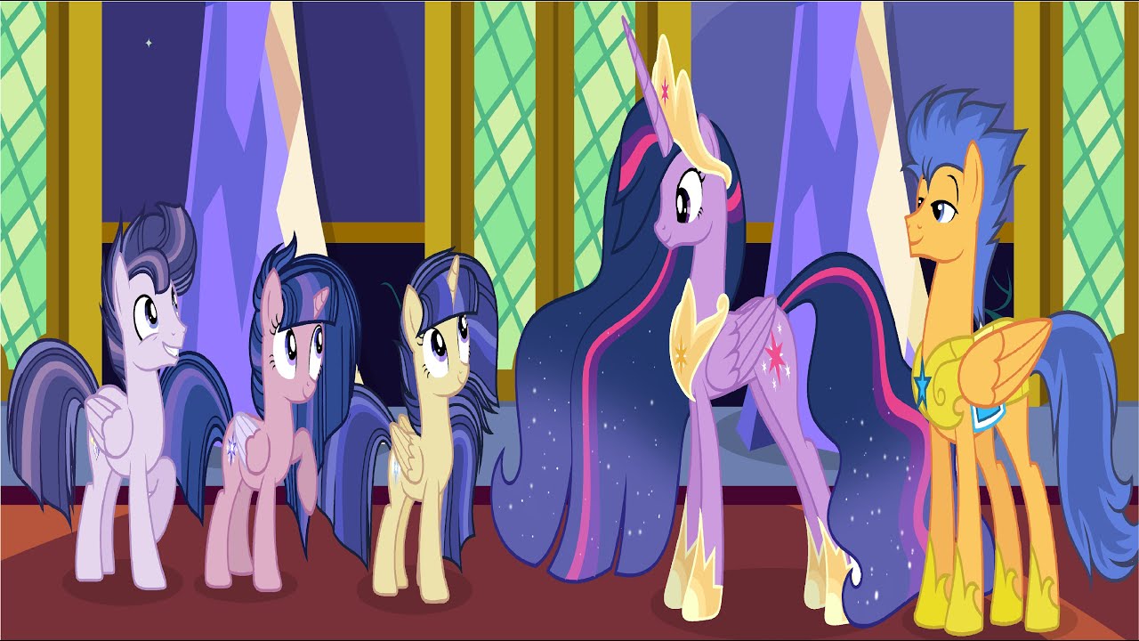 MLP [Next Gen] Twilight Family (Speedpaint)