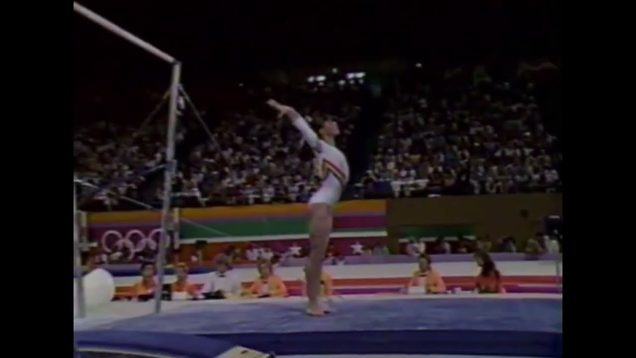 🥇 Lavinia Agache 🇷🇴 UB TO 9.550 1984 Olympic Games