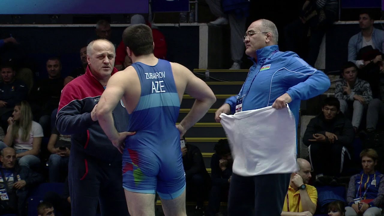 GOLD FS - 92 kg: A. SOTIEV (RUS) v. S. ZUBAIROV (AZE)