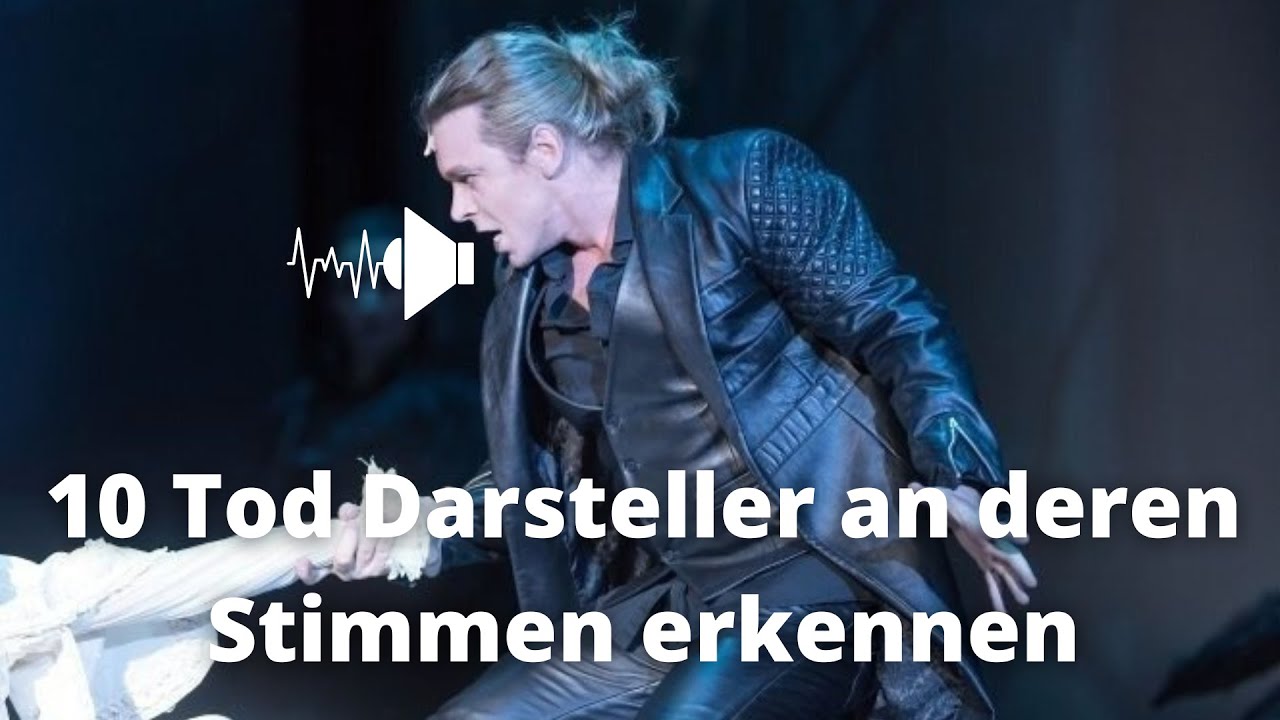 10 Tod Darsteller an deren Stimmen erraten