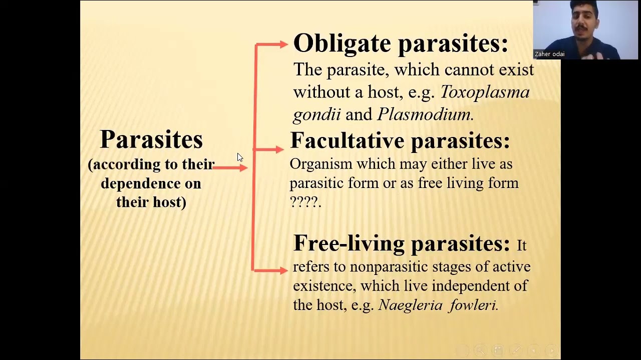 lec1 Introduction to Parasitology  (طب المستنصرية / المرحلة الثالثة )