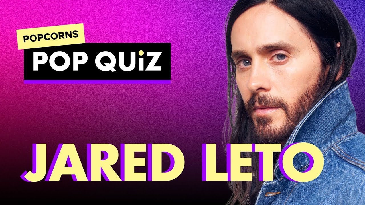 Jared Leto - L'interview Pop Quiz 🍿