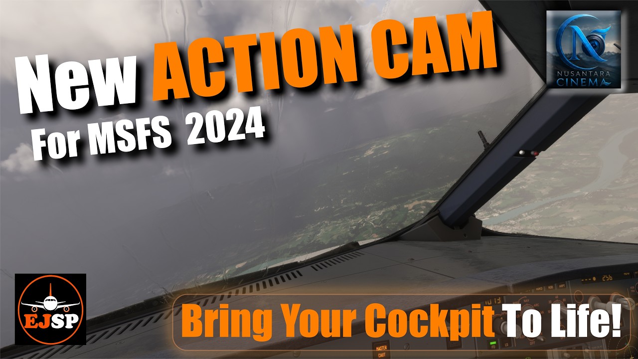 Этот мод камеры делает MSFS 2024 РЕАЛИСТИЧНЫМ! | Nusantara Action Cam