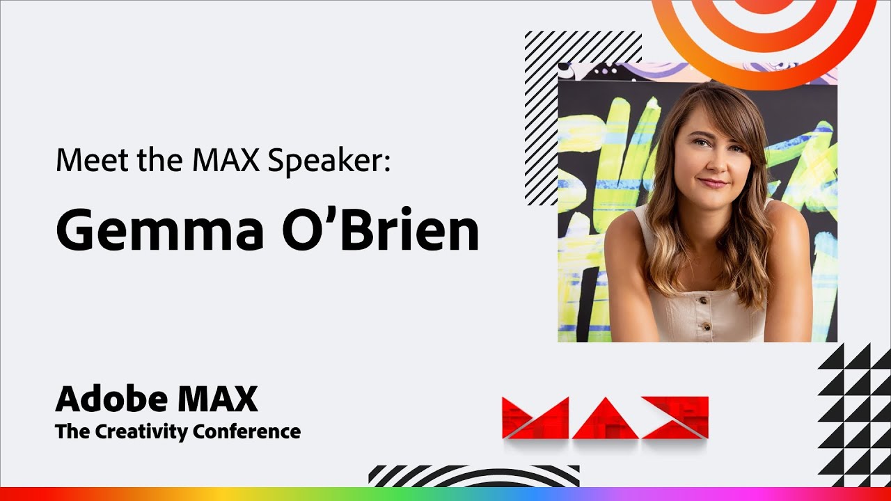 Meet the MAX Speaker: Gemma O'Brien