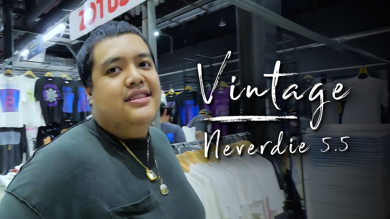 งานเสื้อยืดวินเทจระดับประเทศ!! Vintage Neverdie EP 5.5 | Zotus Vlog