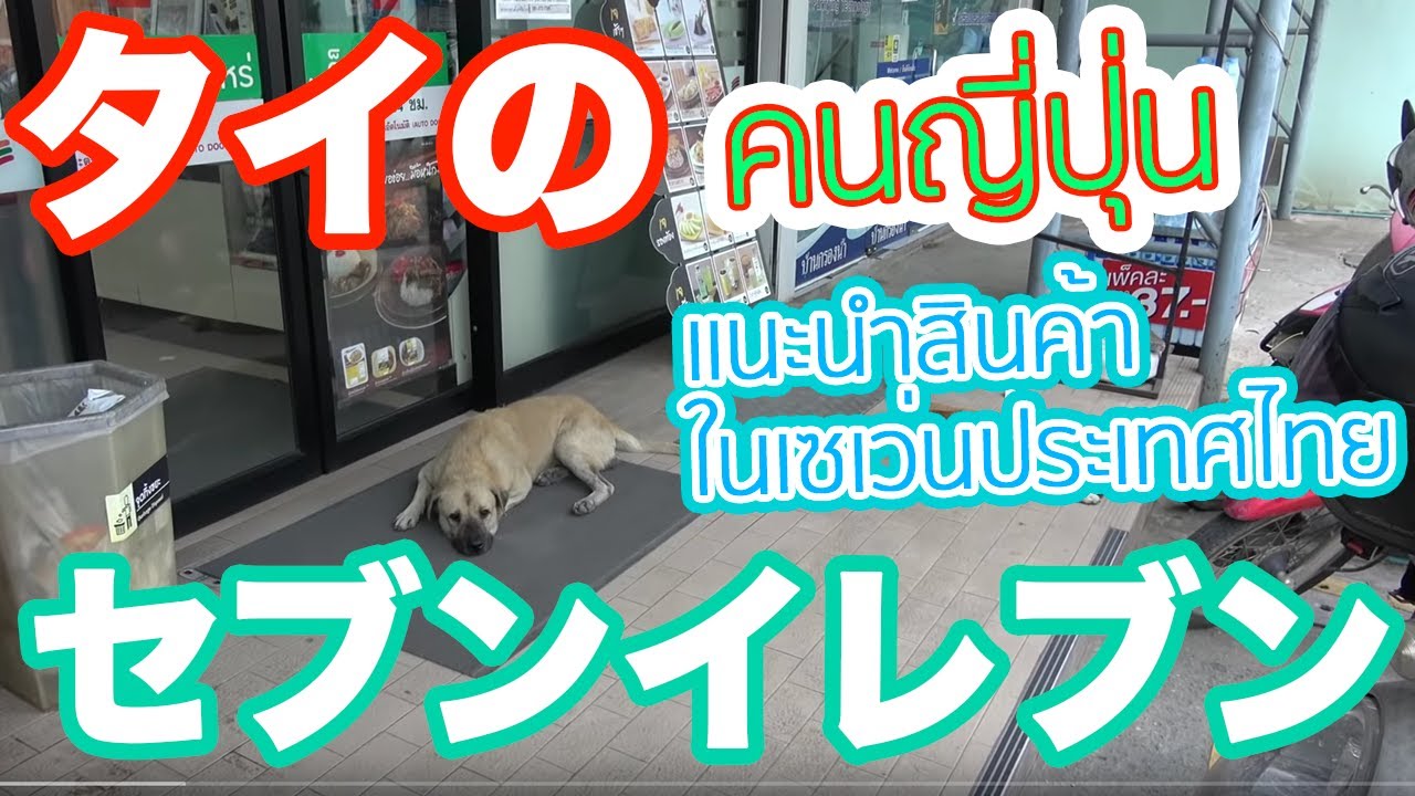 [ซับไทย]【タイ旅行・観光】タイのセブンイレブンって何売ってるのか全力で紹介してみた〔#124〕คนญี่ปุ่นแนะนำสินค้าที่วางขายในเซเว่นประเทศไทย