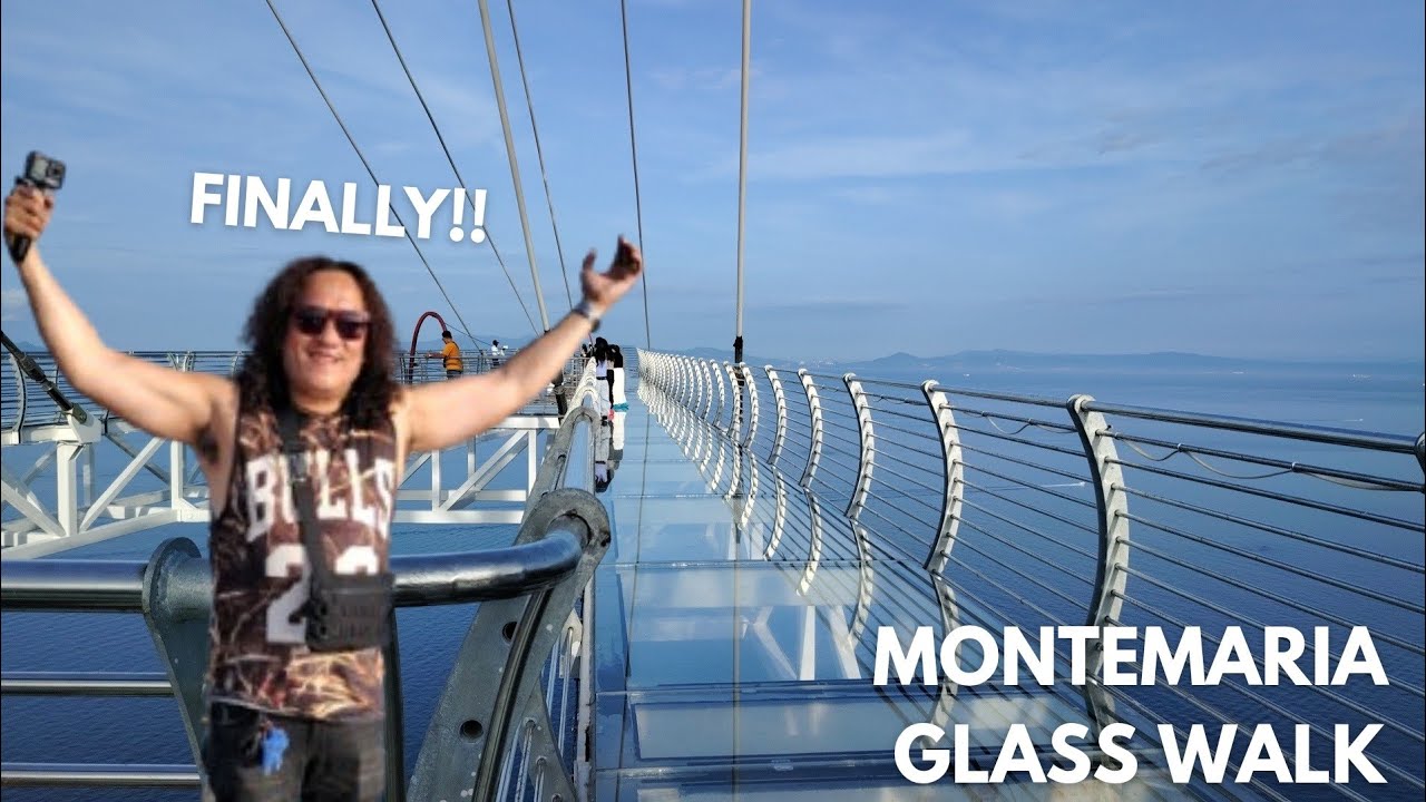 FACING MY FEAR OF HEIGHTS AT THE GLASS WALK IN MONTEMARIA !! (BATANGAS) || MGA KASAMA VLOG W/R150 FI