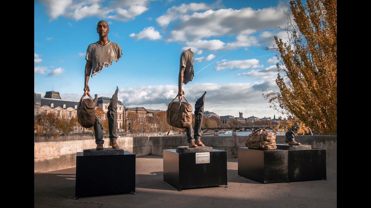 Bruno Catalano - Bleu de Chine / Saint Germain des Prés | Les Galeries Bartoux