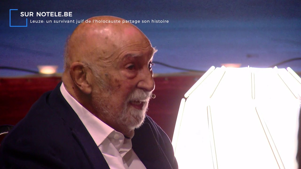 Simon Gronowski, survivant juif de l'holocauste, a partagé son histoire avec le public leuzois