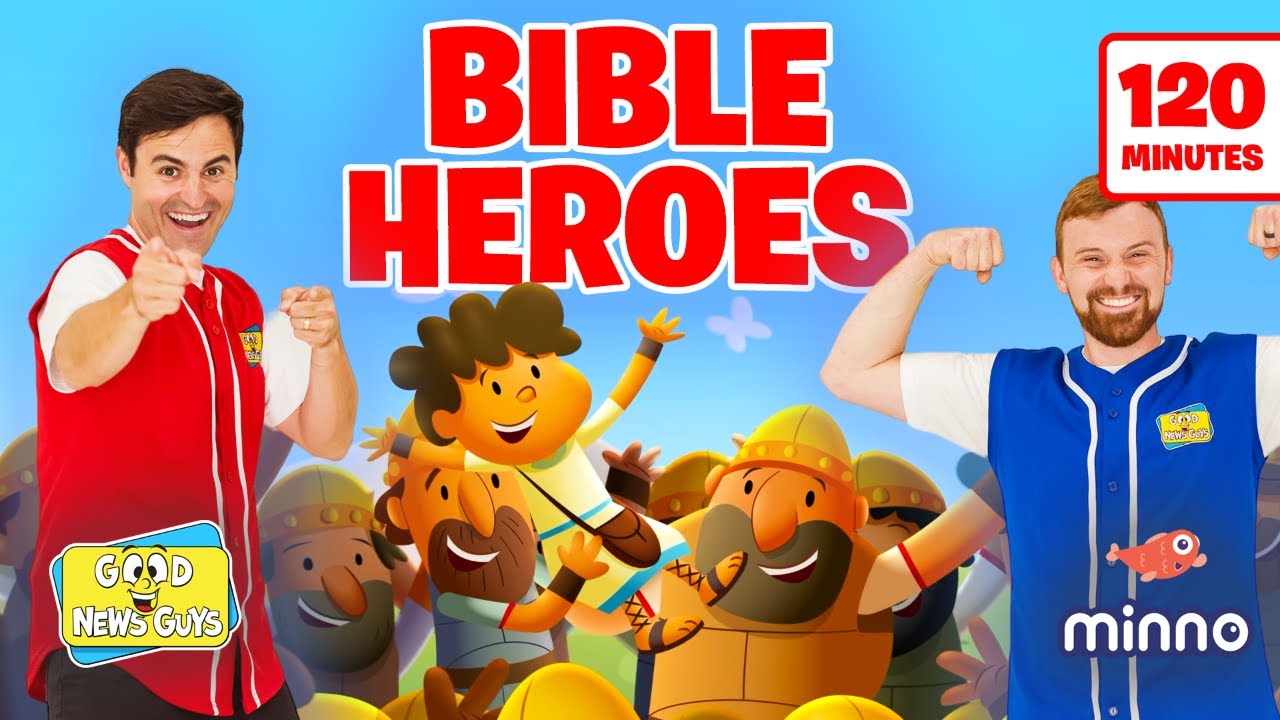 11 Stories of Beloved Bible Heroes 💪 PLUS Bible Songs for Kids!