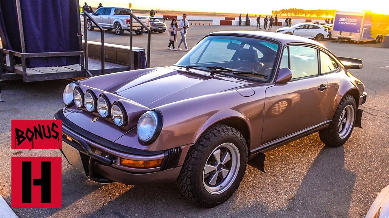 Matt Farah's Burgundy Leather Porsche Safari 911!