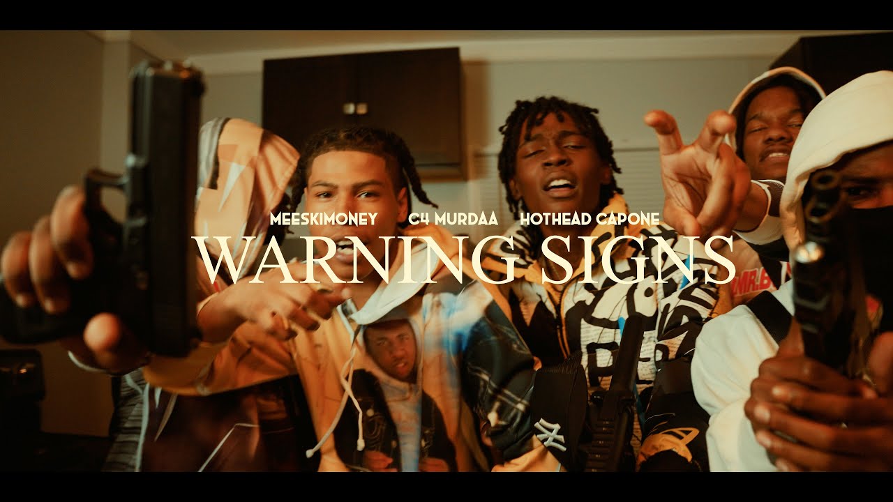 Meeski Money x C4 Murdaa x Hothead Capone - Warning Signs ( Music video ) Shot By 