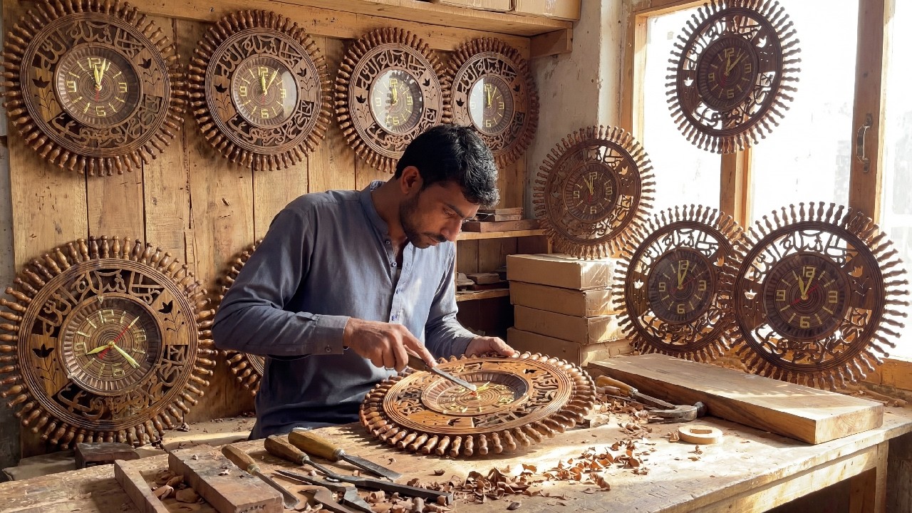 Talented Master Can Cut This Pattern by Hand | Woodworking Art Process