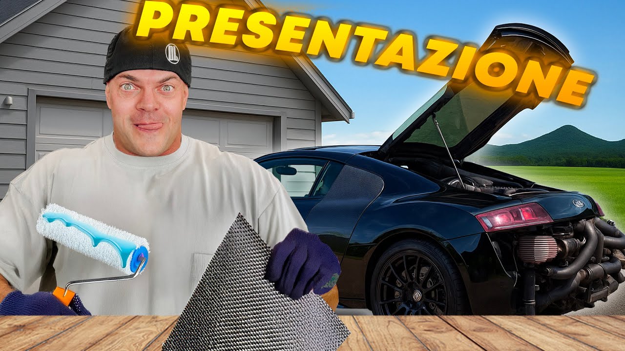 R8 MANUALE piena di carbonio! CI SONO RIUSCITO