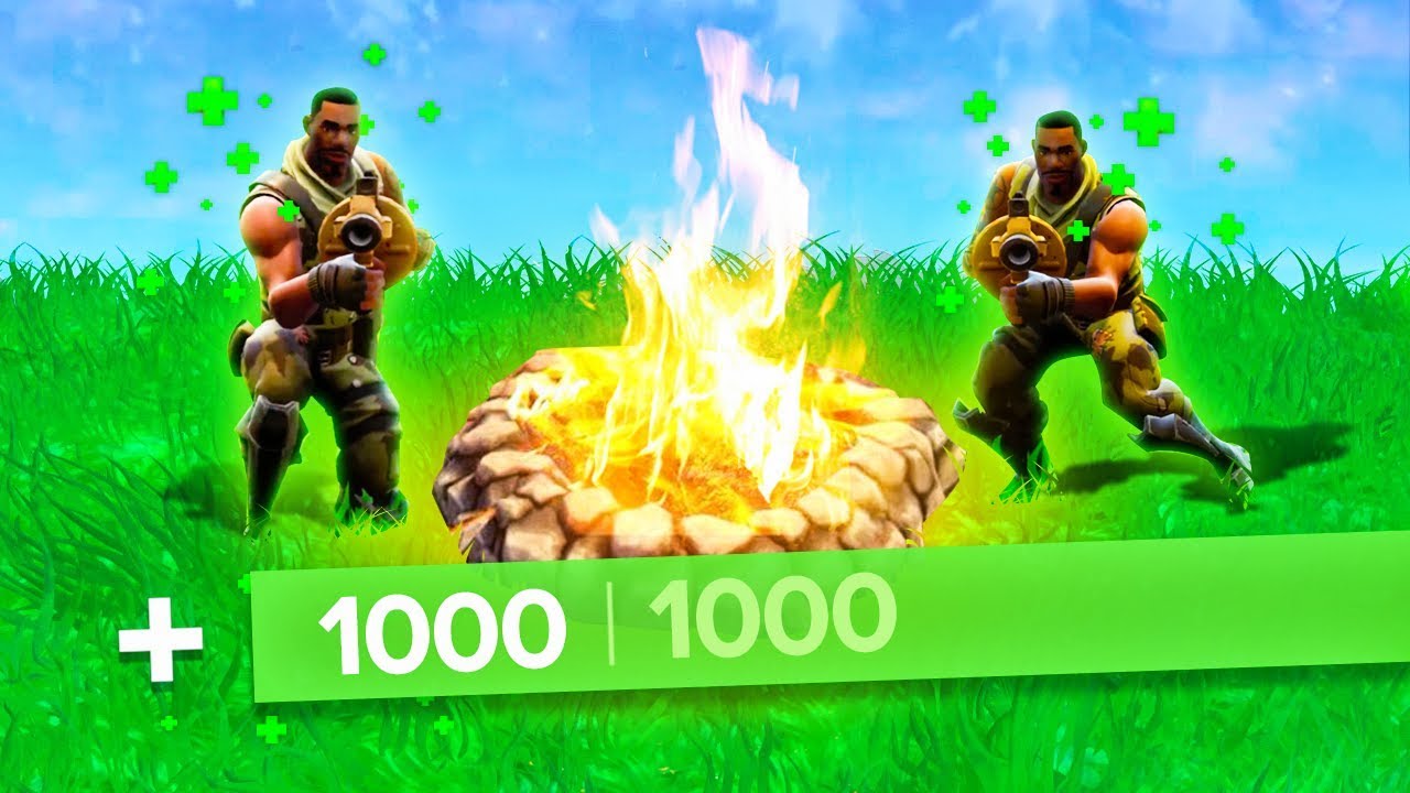 THIS CAMPFIRE WILL MAKE YOU INVINCIBLE! (Fortnite: Battle Royale)