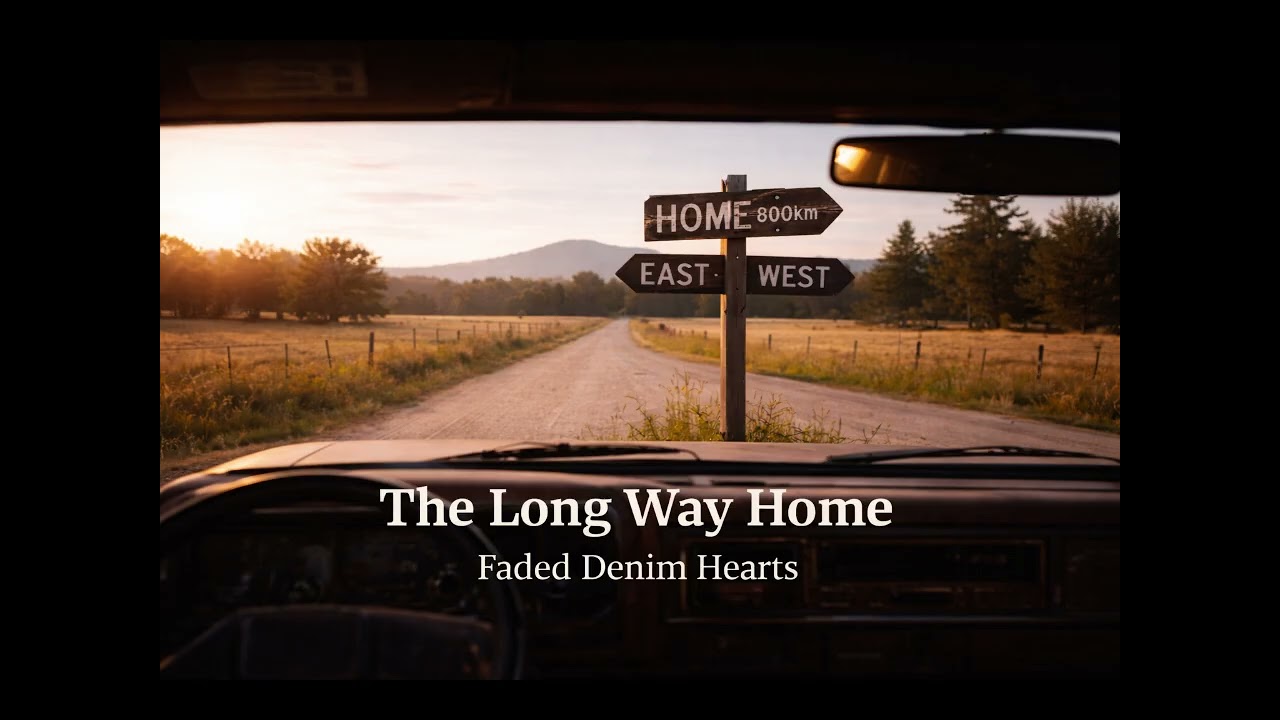 Lost Love - Faded Denim Hearts - The Long Way Home