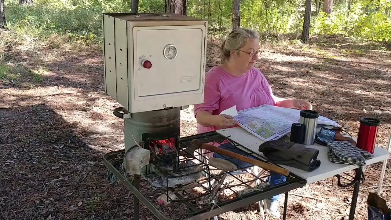 Coleman Stove Oven on EcoZoom Rocket Stove