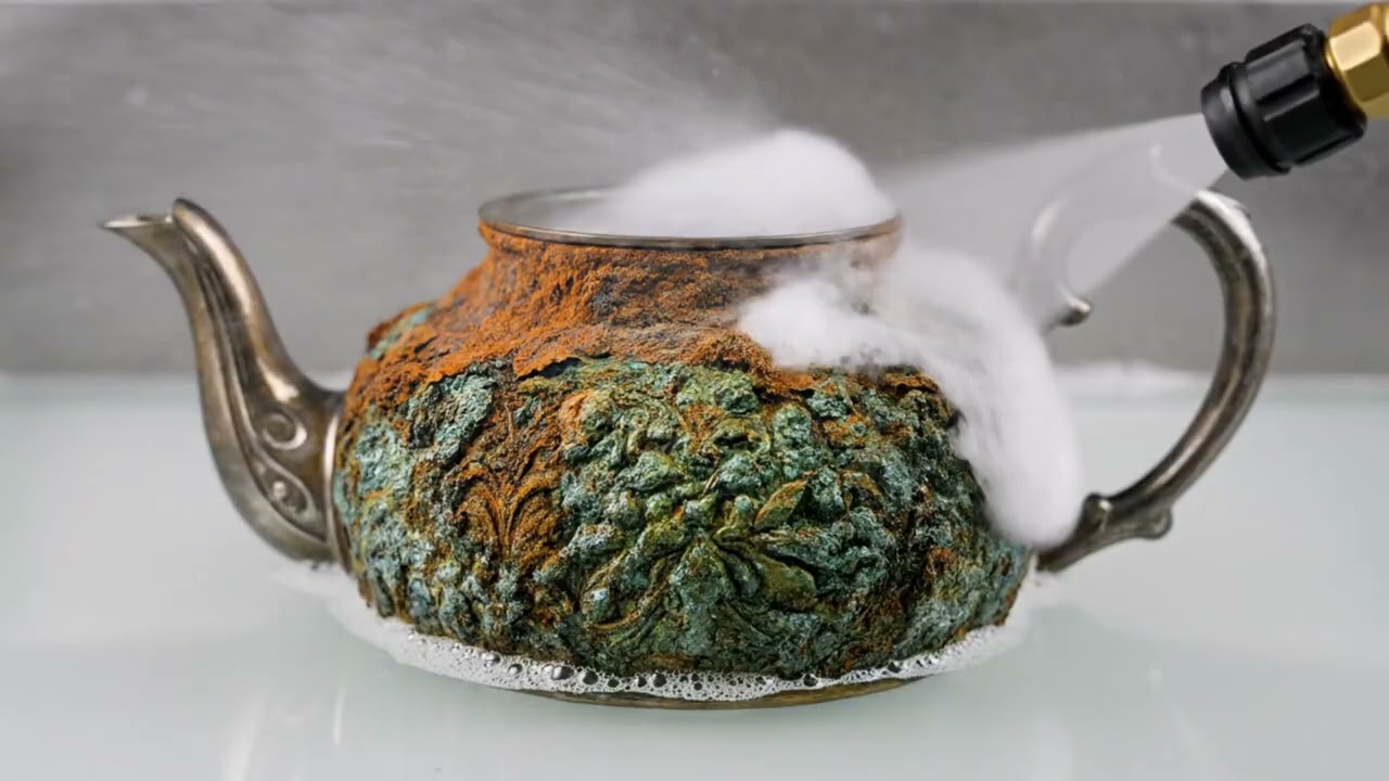 Extreme Rust Removal! Restoring an Ancient Teapot