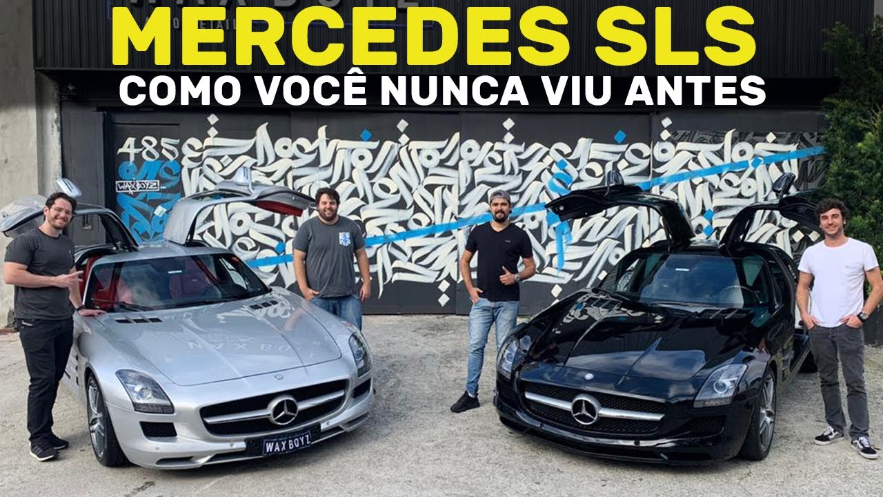 A MARAVILHOSA MERCEDES SLS AMG NOS DETALHES!  - TUDO O QUE VOCÊ SEMPRE QUIS SABER - WAXBOYZ | ApC