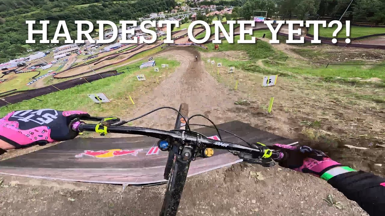 2024 VAL DI SOLE  UCI DH Track Preview (Gnarliest Course Yet??)