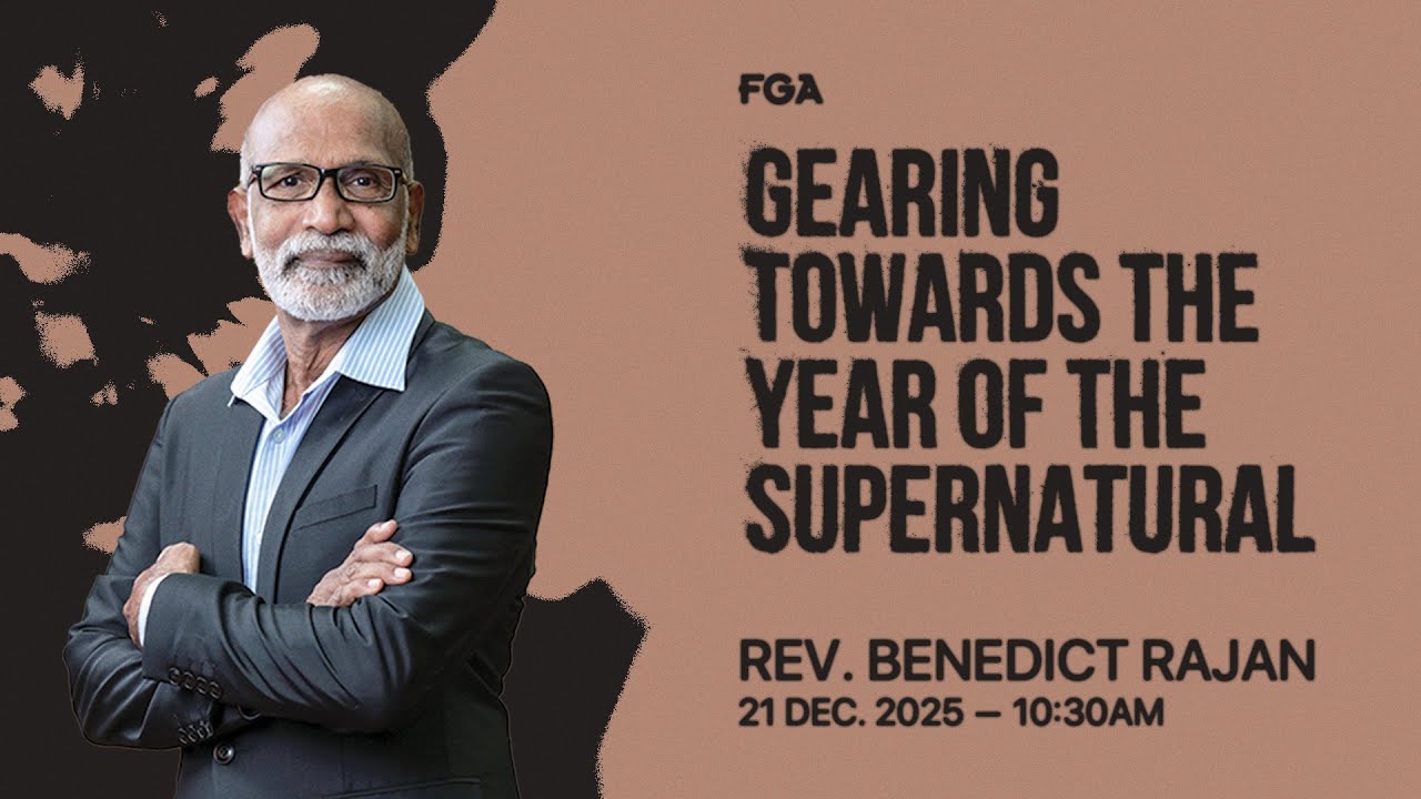 FGA Online Service (10:30am) //  21st December 2025 (Rev. Benedict Rajan)