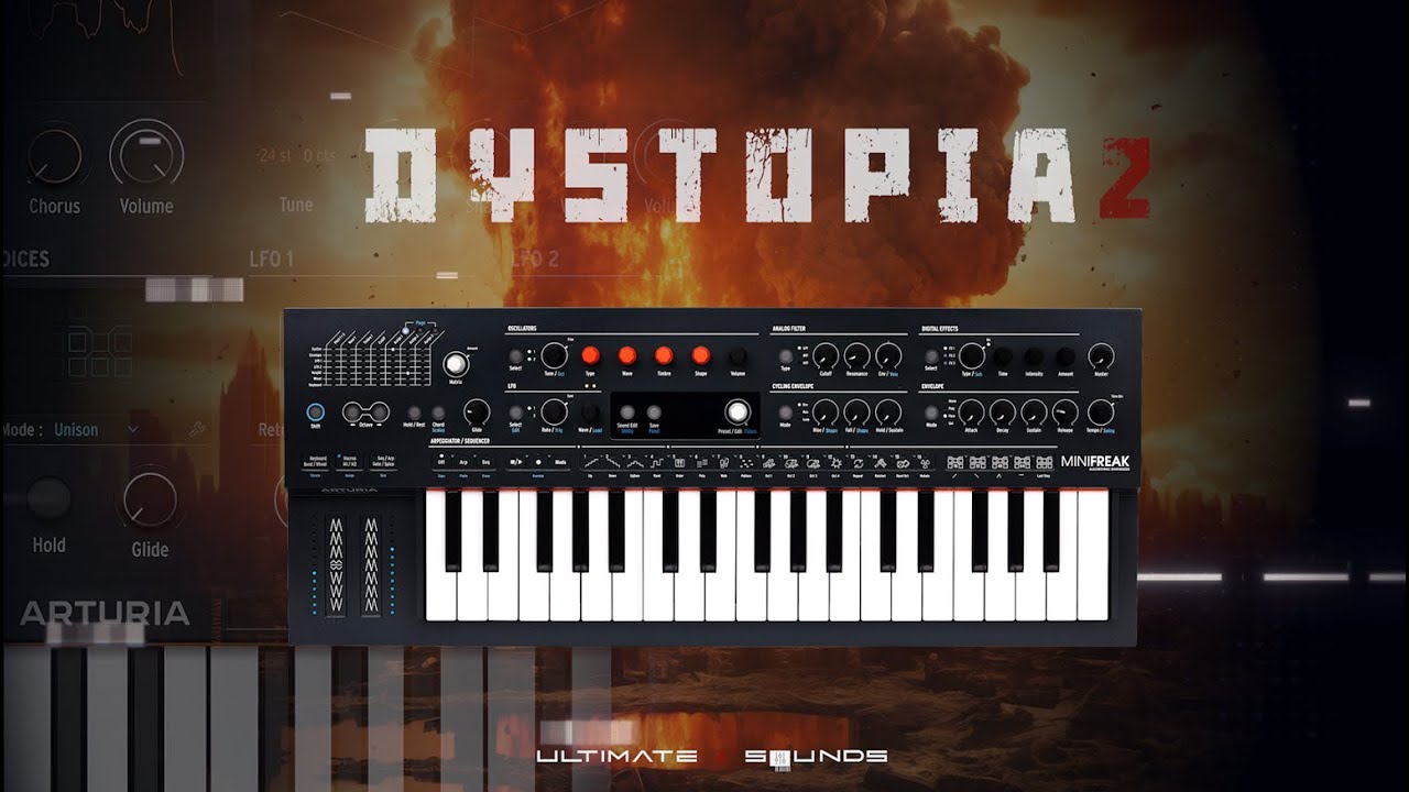 Arturia Minifreak – DYSTOPIA Vol.2 ( 35 synthesizer presets ) 100 % improvisation